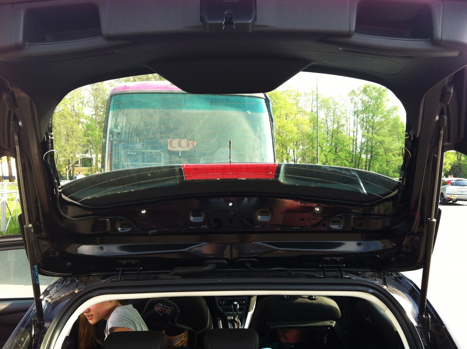 Отчет по установке спойлера — Ford Focus III Hatchback, 2 л, 2013 года ...