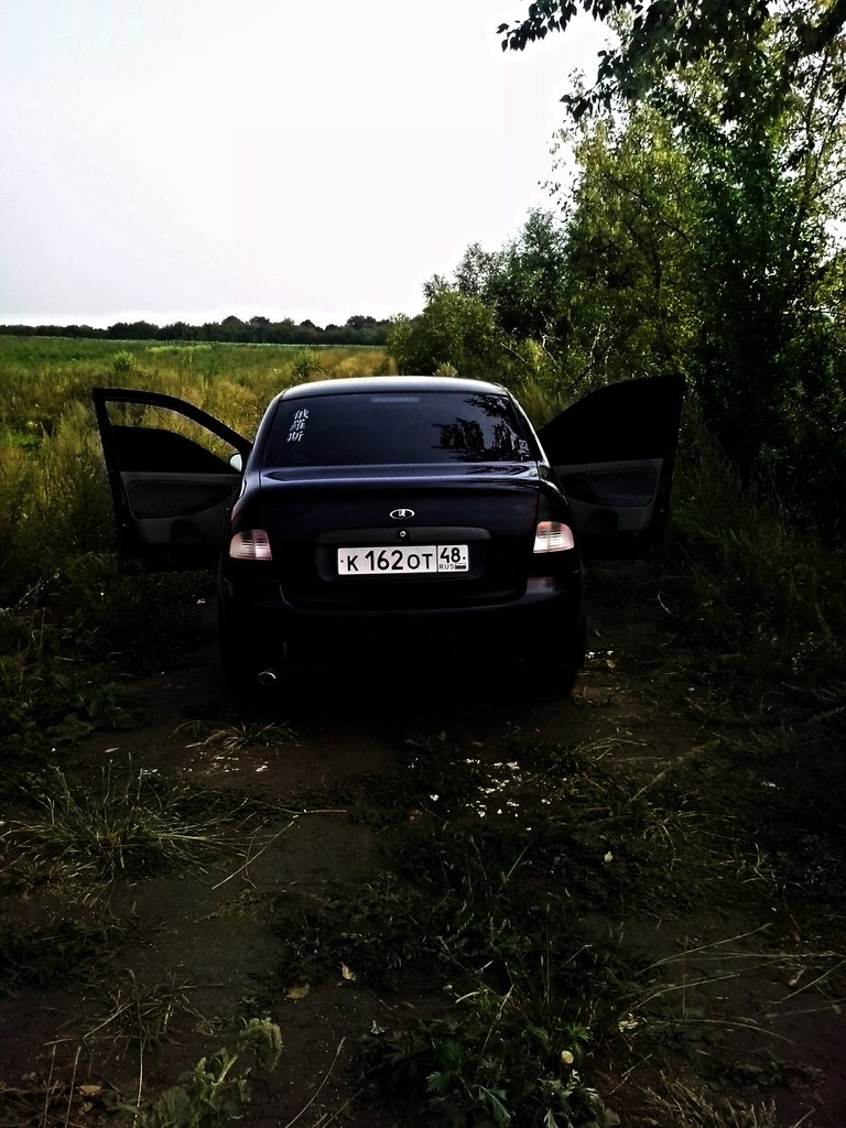 на работе сидел, делать нечего было) — Lada Калина седан, 1,4 л, 2009 ...