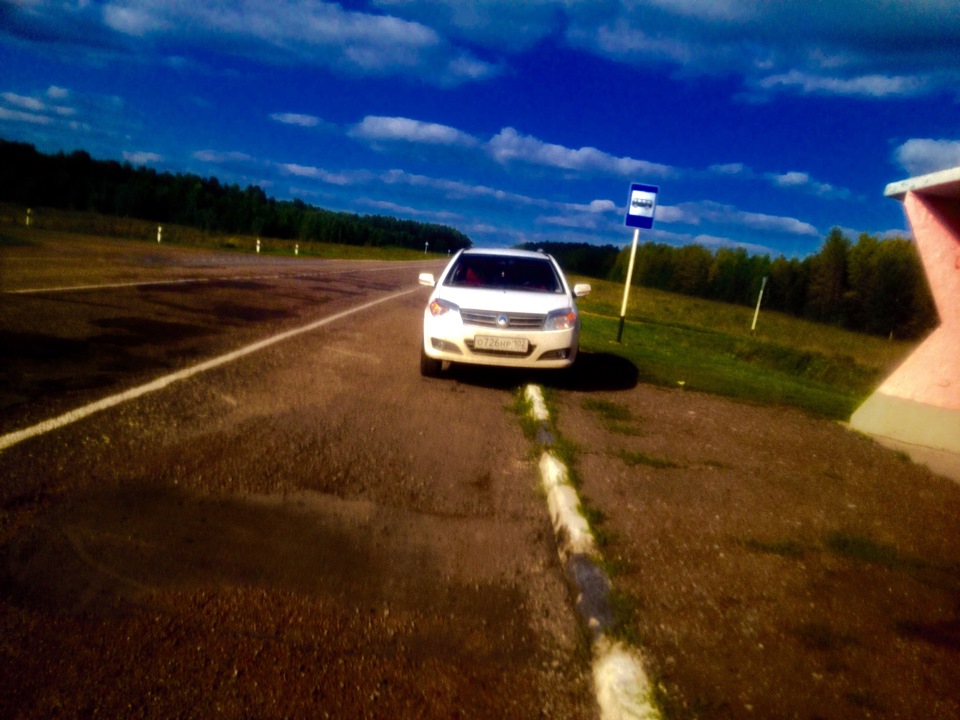 Поездка в звездный — Geely MK Cross, 1,5 л, 2013 года | путешествие ...