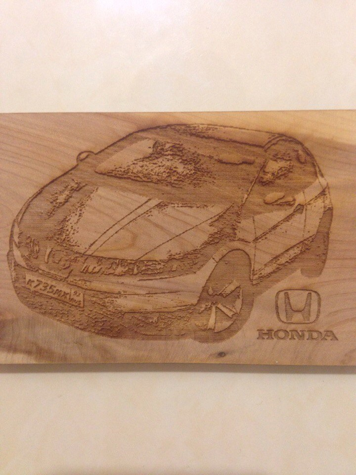 магнитик на холодильник — Honda Civic Hatchback (8G), 1,8 л, 2008 года ...