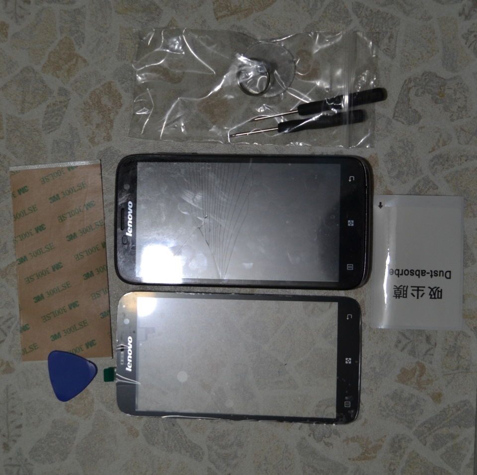 Замена Тача Lenovo A850 своими руками. — DRIVE2