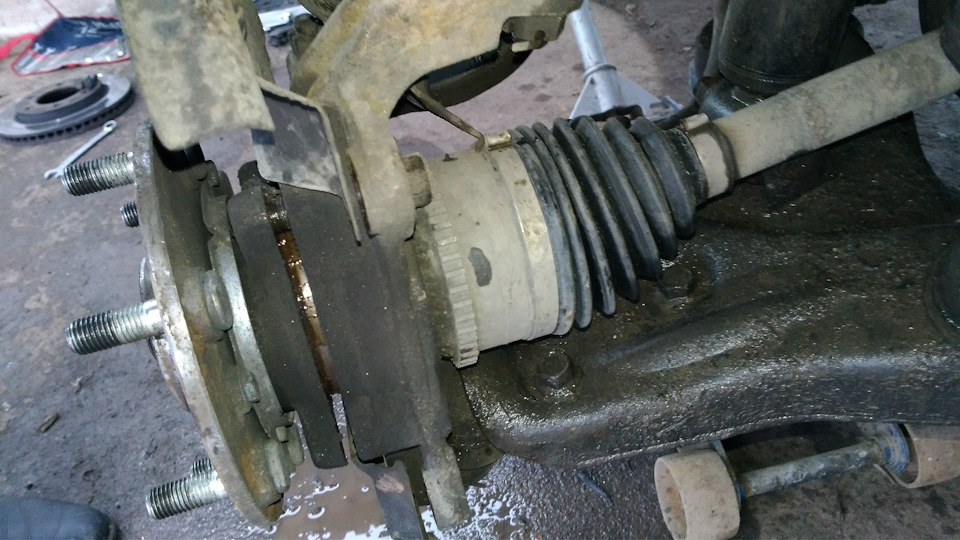 Быстрый способ замены ступицы переднего колеса за 1.5 часа — Mitsubishi ...