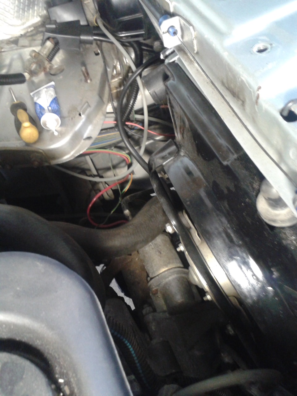 Радиатор охлаждения ДААЗ — Lada 21093i, 1,5 л, 2004 года | поломка | DRIVE2