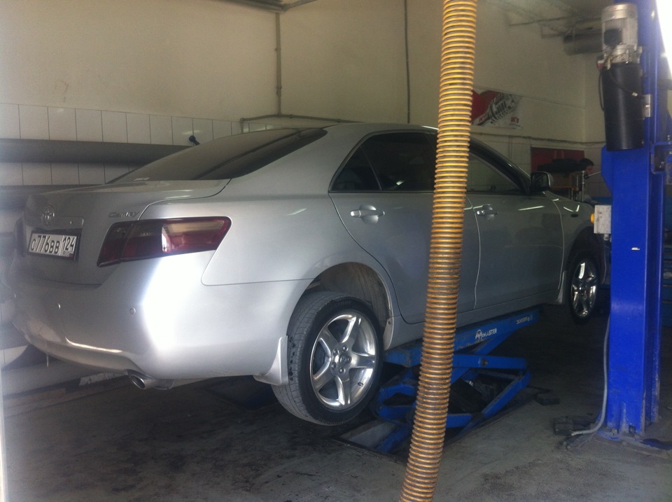 Вот что случилось на сто!(утырки) — Toyota Camry (XV40), 2,4 л, 2007 ...