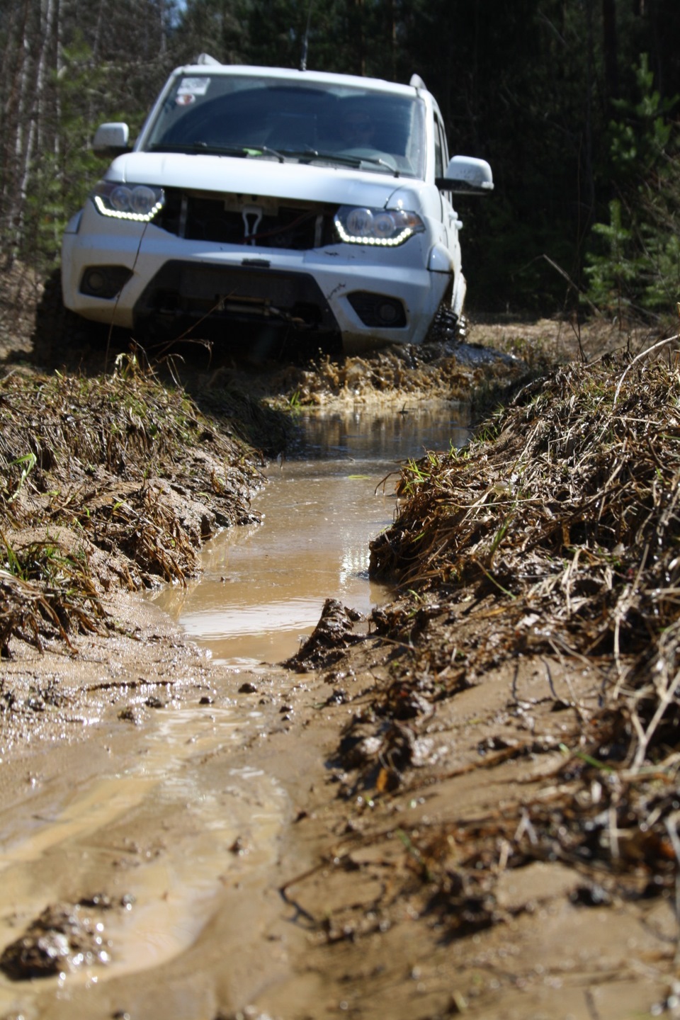 Булькаем — УАЗ Patriot