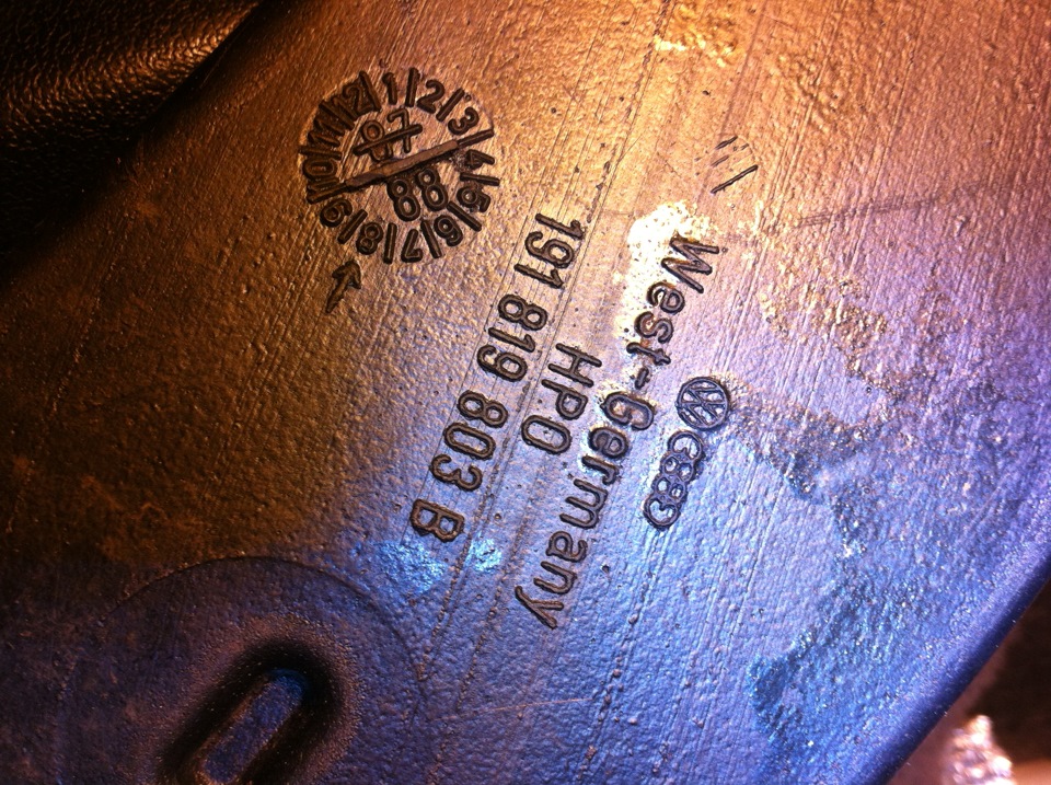 Обдув ног задних пассажиров. — Volkswagen Golf Mk2, 1,6 л, 1987 года ...