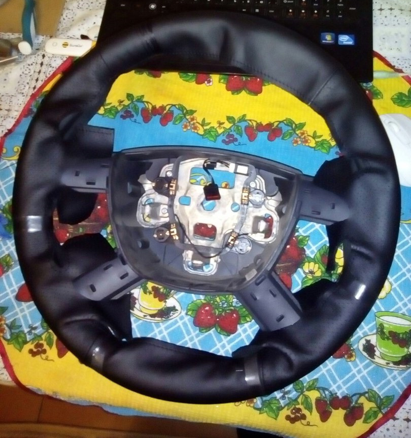 Кожаный руль. — DRIVE2