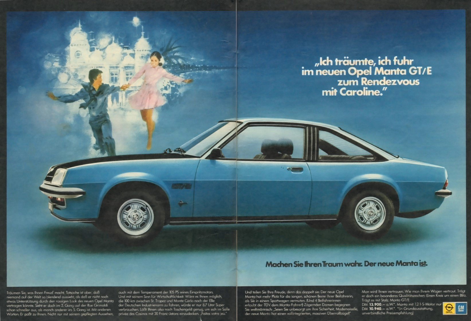 Nemnogo Reklamy Opel Manta B 1975 19 Drive2