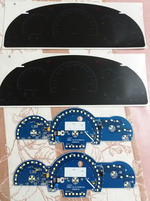 Встретились с добрым другом. Новые панели приборов. Пропайка платы ...