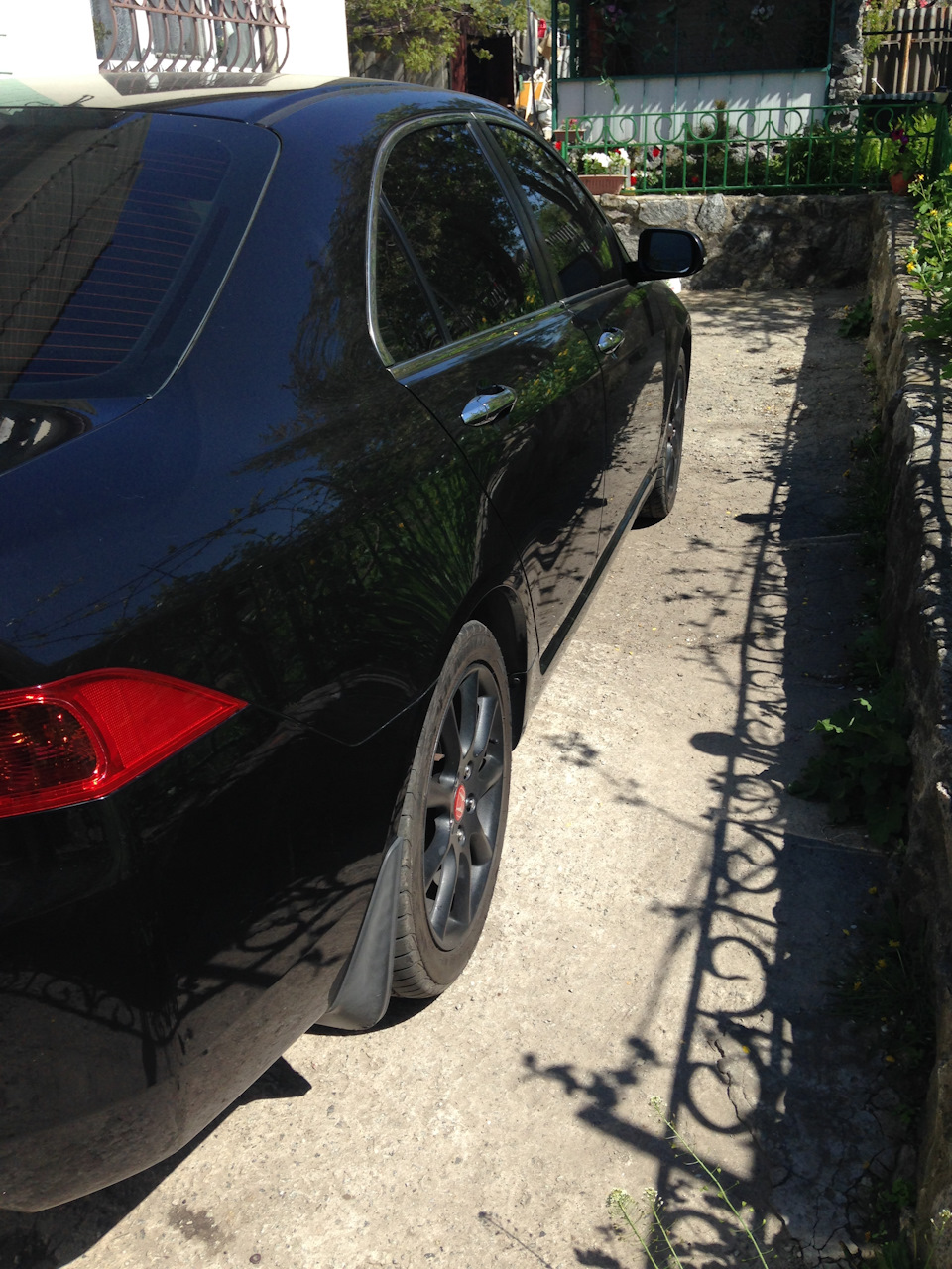Полироль с воском черный (Sonax) — Honda Accord (7G), 2,4 л, 2005 года ...