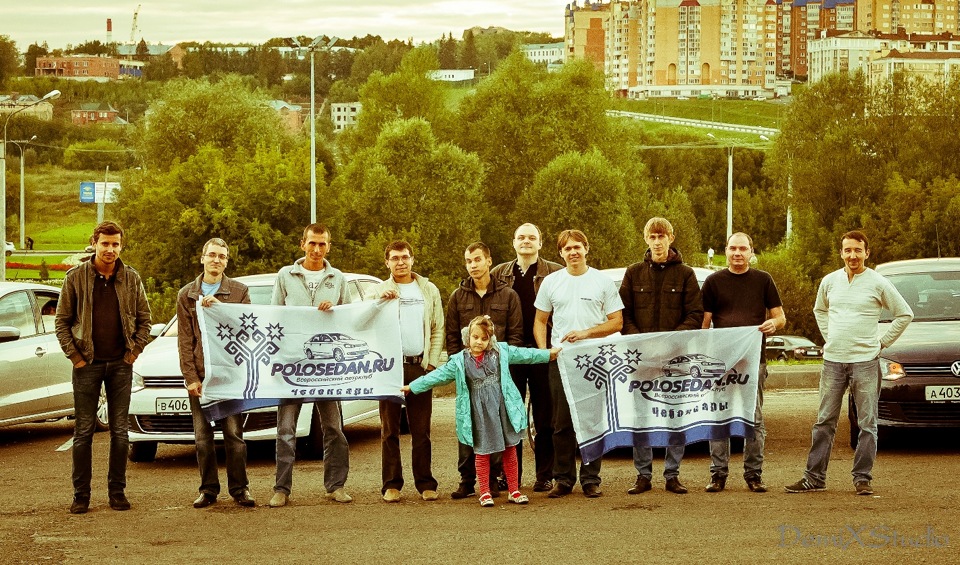 II Клубная встреча Чебоксары — Volkswagen Polo Sedan, 1,6 л, 2012 года ...