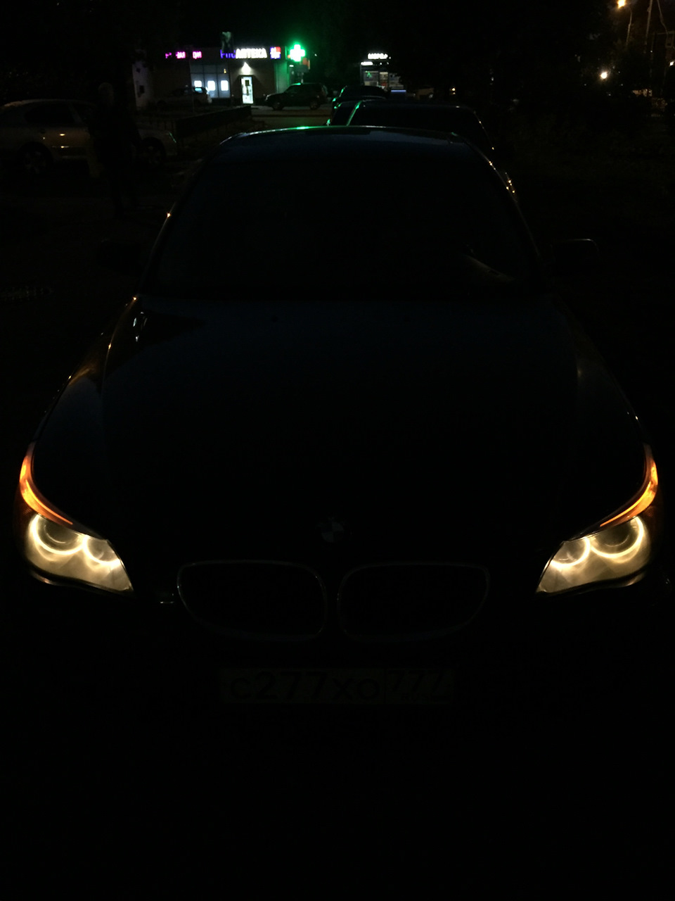 Ангельские глазки😈 — BMW 5 series (E60), 2,5 л, 2004 года | аксессуары ...