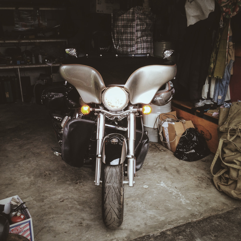 Окончательная, бесповоротная установка "морды" на Kawasaki Vulcan — DRIVE2