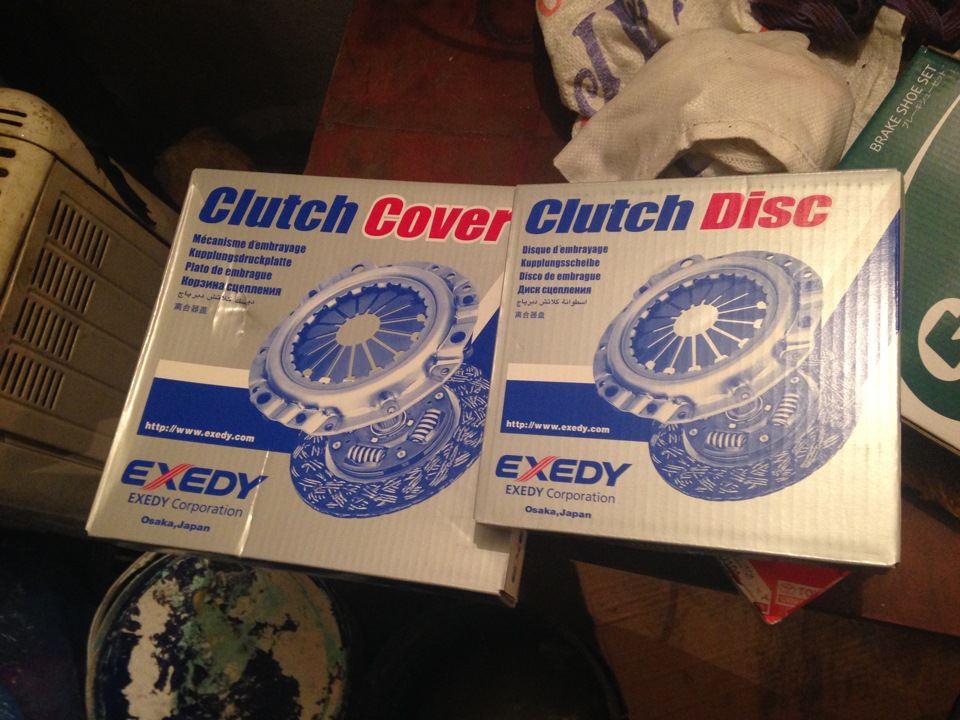 Поменял диск сцепления корзину, и выжимной — Toyota Carina (7G), 1,8 л ...