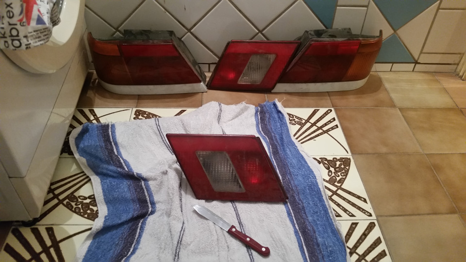 Переделка задних фонарей — Lada 2115, 1,5 л, 2000 года | своими руками ...