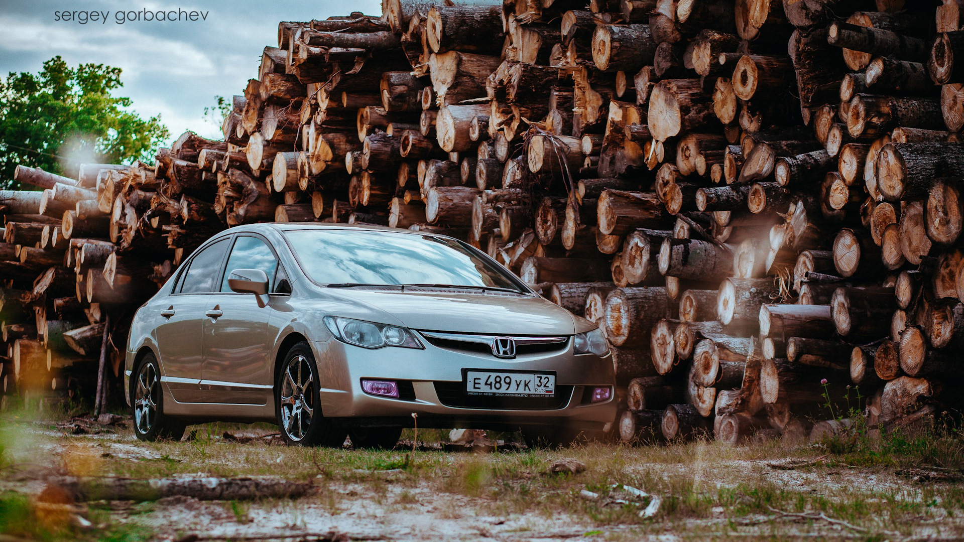 Honda Civic 4D (8G) 1.8 бензиновый 2008 | ❇My_Goldcar❇ на DRIVE2