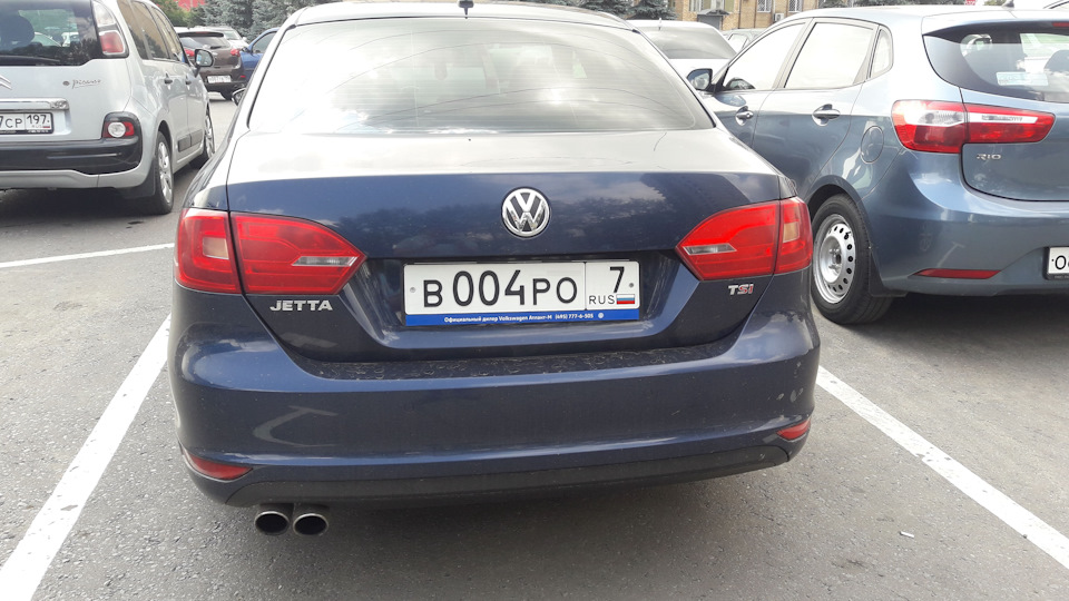 Постановка на учет — Volkswagen Jetta VI, 1,4 л, 2011 года | налоги и ...