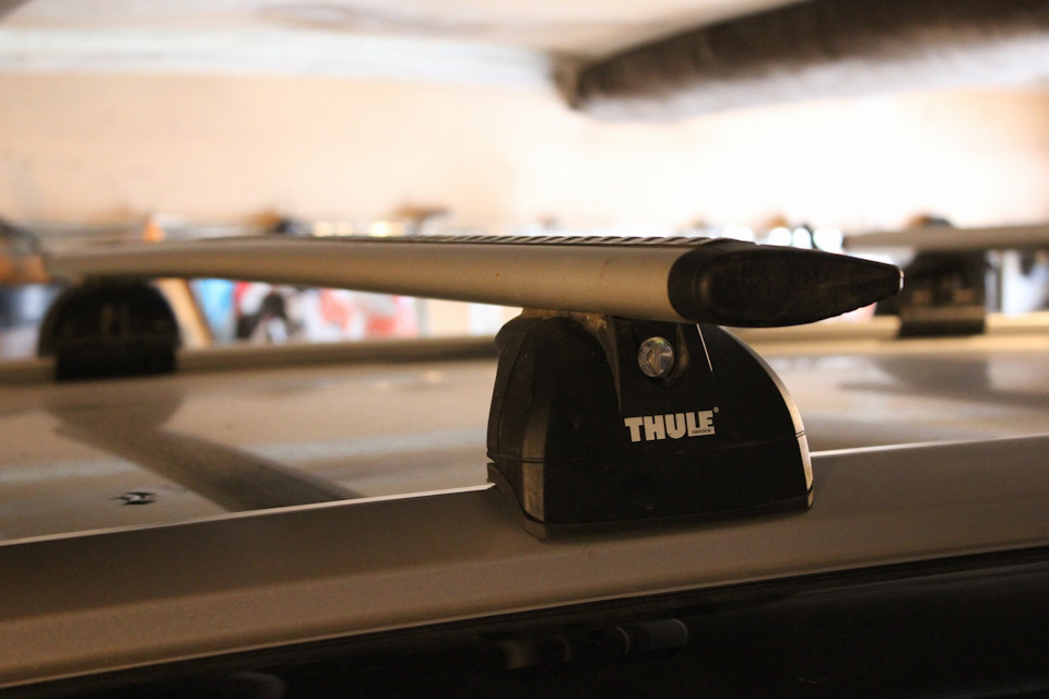 Поперечины Thule — Subaru Forester (SG), 2,5 л, 2007 года | аксессуары ...