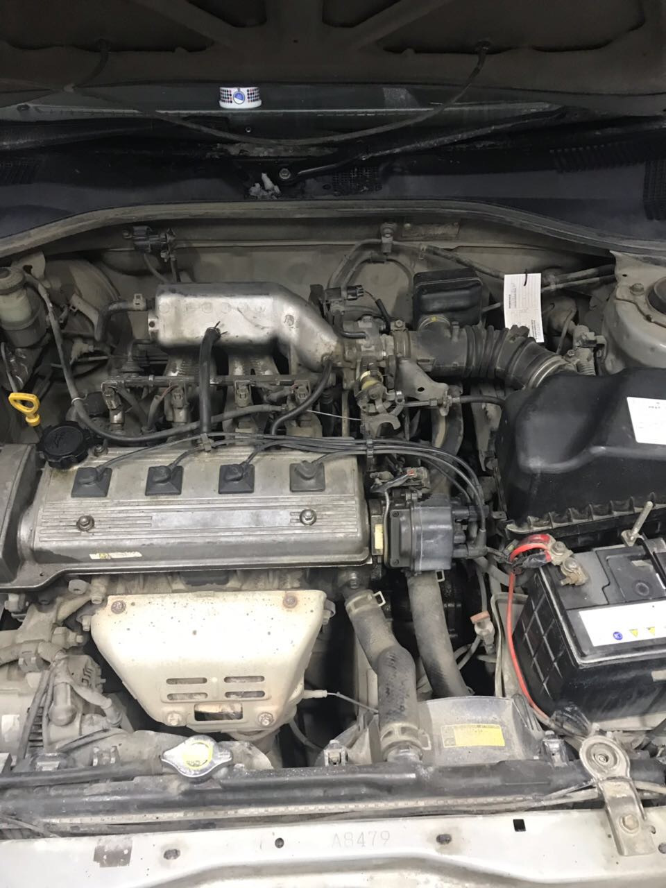 Замена прокладки крышки клапанов, сальники свечных колодцев — Toyota ...