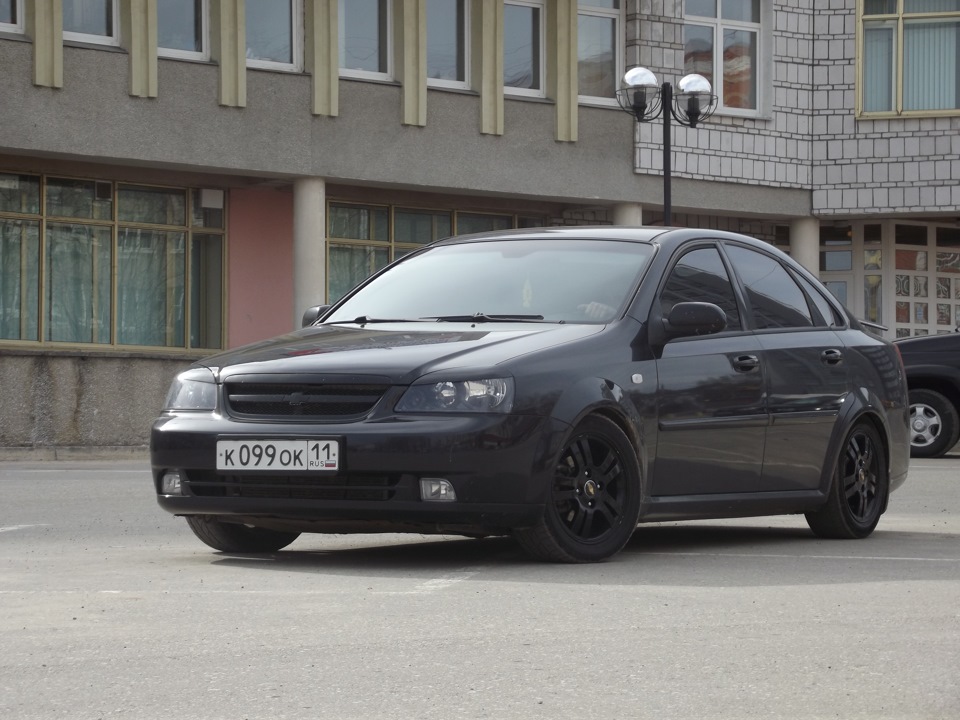 Chevrolet Lacetti Tuning черный