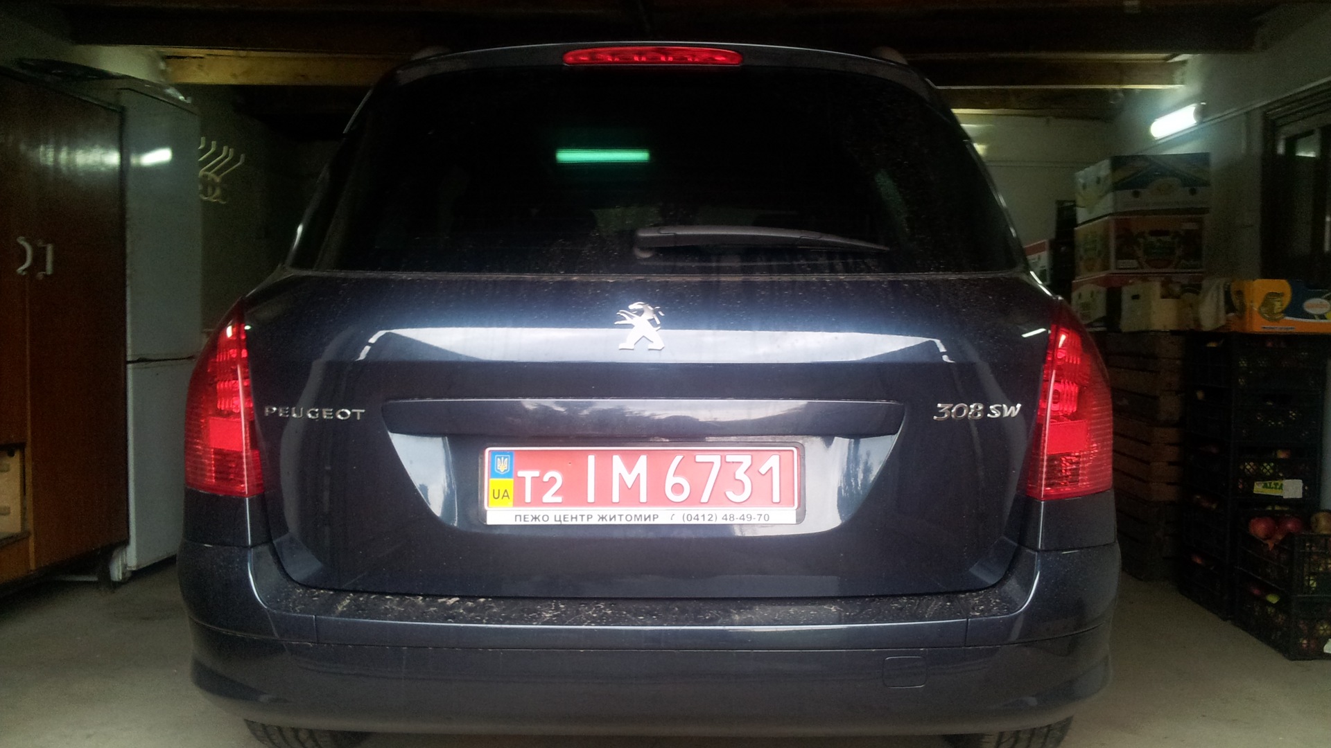 Peugeot 308 SW (1G) 1.6 бензиновый 2012 | Синяя мечта .. на DRIVE2