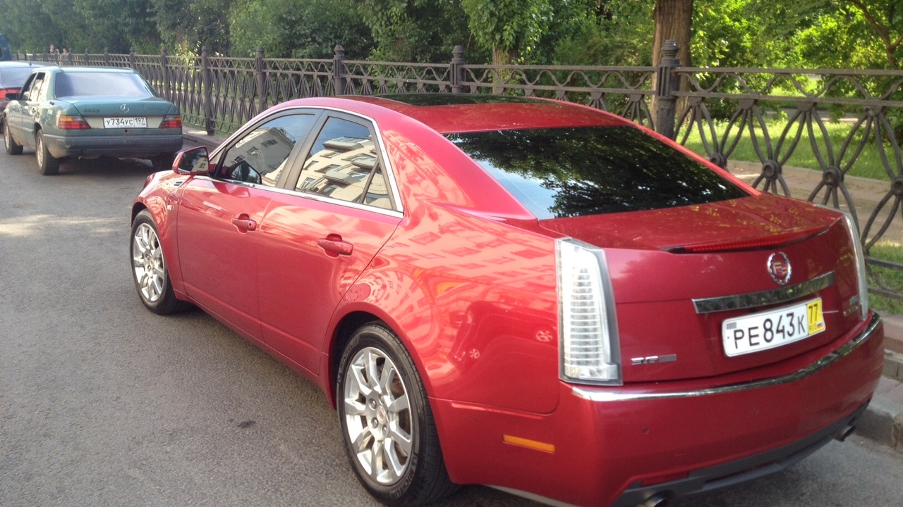 Cadillac CTS (2G) 3.6 бензиновый 2008 | 3.6, AWD Red Bullet на DRIVE2