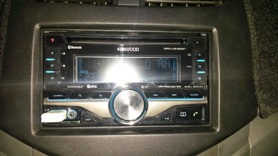 магнитола 2 din kenwood ddx155