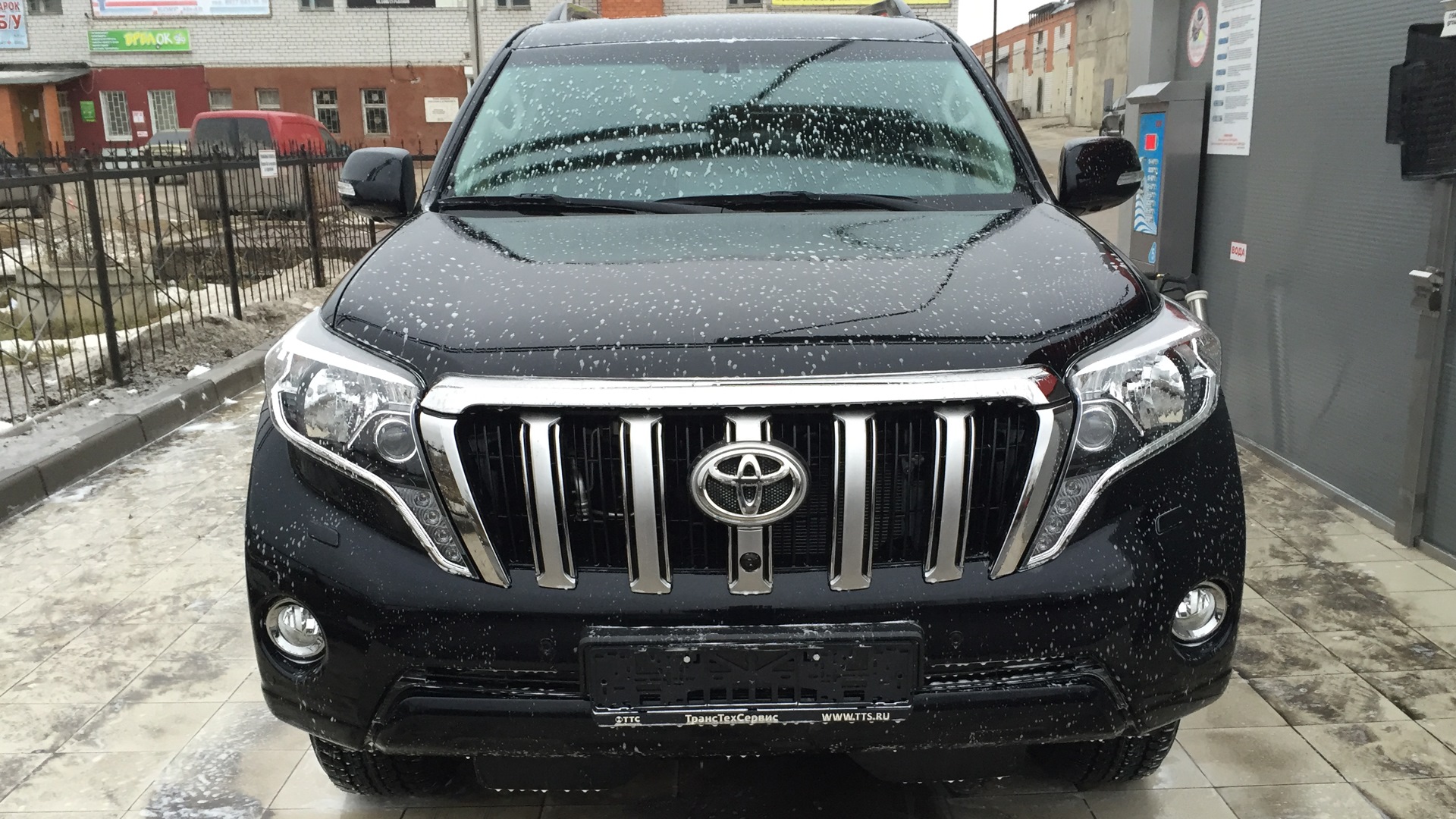 Toyota Land Cruiser Prado 150-series 2.8 дизельный 2015 | Black power на  DRIVE2