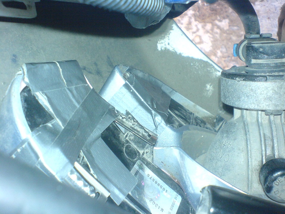 96. Устранение непрочного крепления заглушки ПТФ от Аванты — Hyundai ...