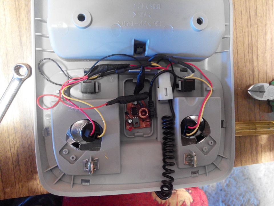 Подключение регистратора к плафону освещения! — Great Wall Hover, 2,4 л ...