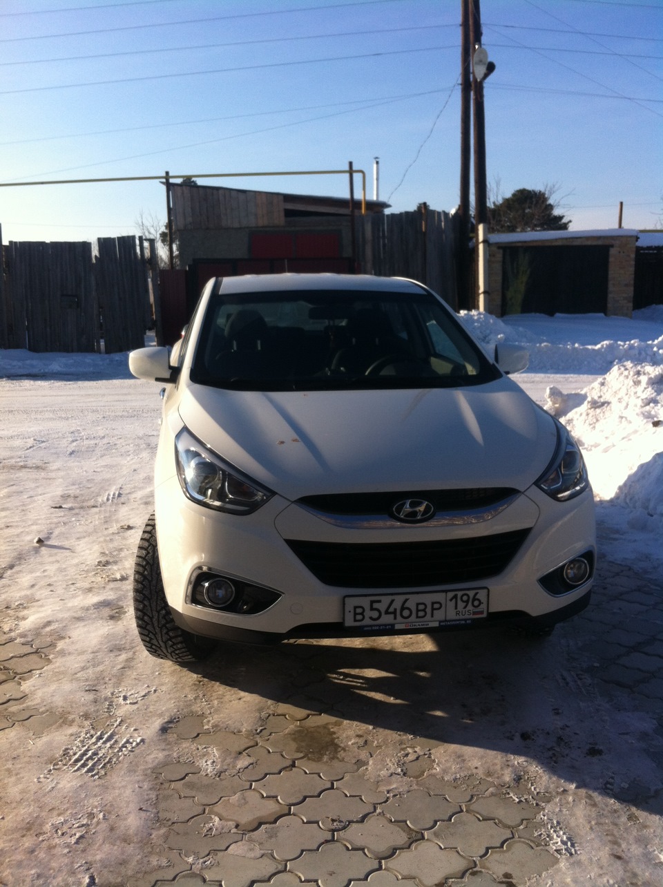 покраска зеркал — Hyundai ix35, 2 л, 2014 года | тюнинг | DRIVE2