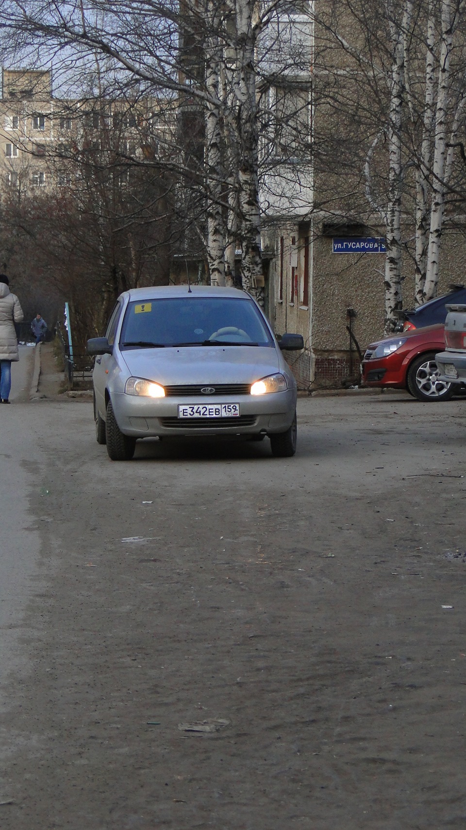 Дальний свет в качестве ДХО — 2 — Lada Калина Универсал (1G), 1,4 л ...