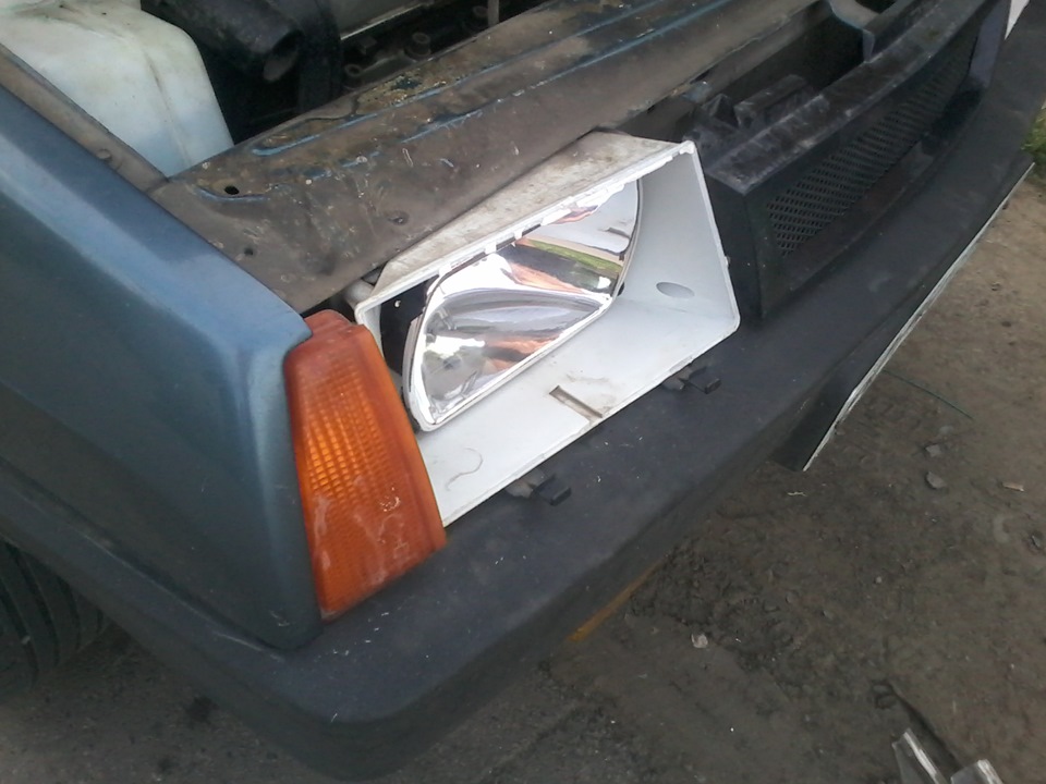 замена стекол на фарах — Lada 21099, 1,5 л, 2001 года | расходники | DRIVE2