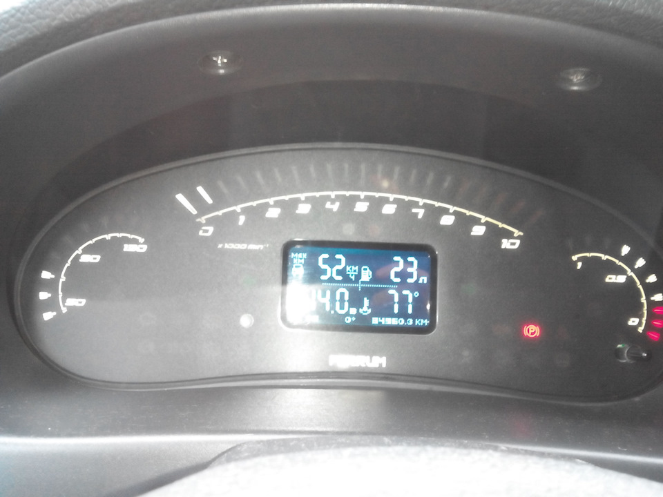 Панель приборов — Lada Приора седан, 1,6 л, 2011 года | электроника ...