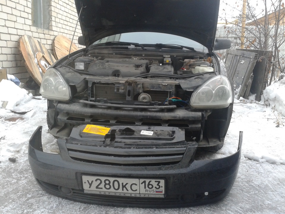 №10 Установка ПТФ — Lada Приора седан, 1,6 л, 2010 года | электроника ...