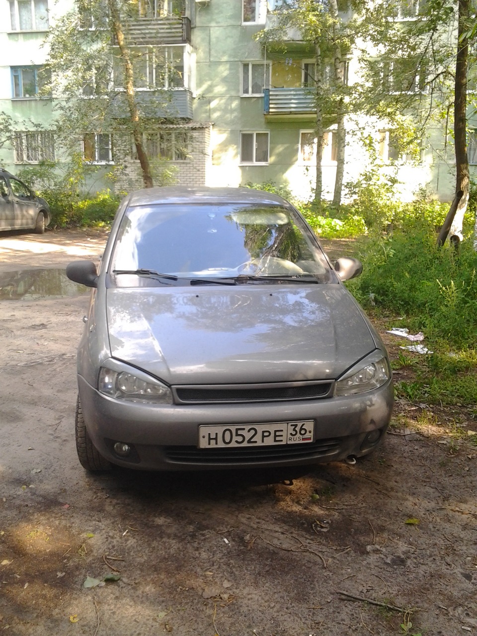 ПТФ "Киржач" и ксенон 6000К — Lada Калина Хэтчбек (1G), 1,6 л, 2008 ...