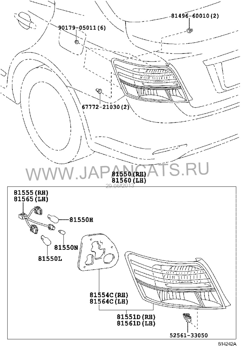 Немного обновили свою машину (Рестайлинг) оригинал! — Toyota Premio (T260),  1,8 л, 2009 года | стайлинг | DRIVE2