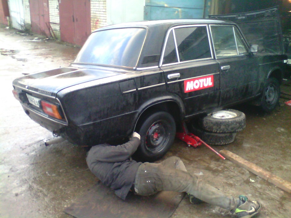 прокачка тормозов + зимняя резина — Lada 2106, 1,3 л, 1991 года ...