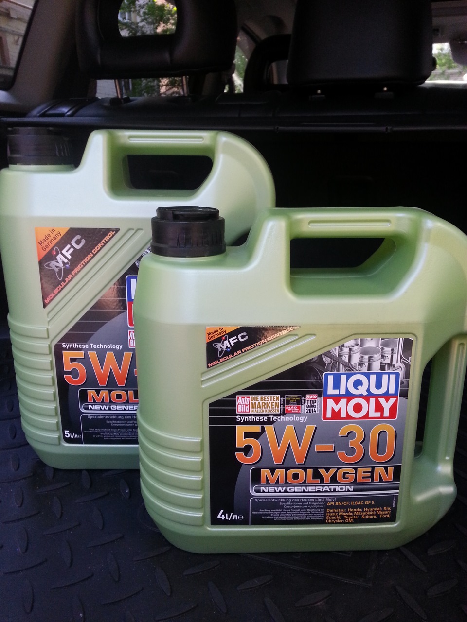 Заливаем Мулиген от Liqui Moli 5w30 — Mitsubishi Outlander (1G), 2,4 л ...