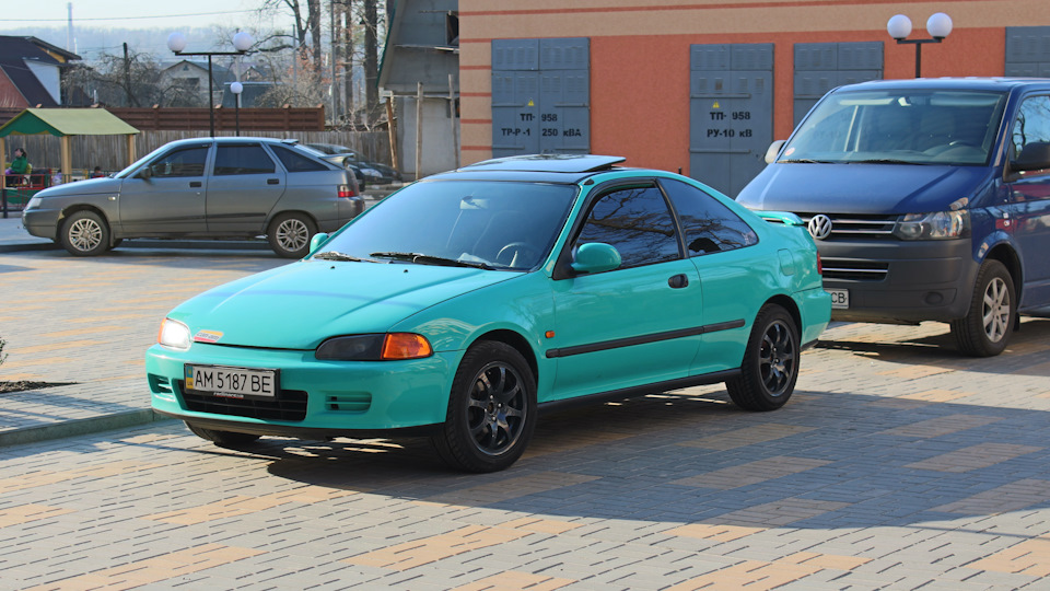 Максимальная скорость — Honda Civic Coupe (5G), 1,5 л, 1995 года ...