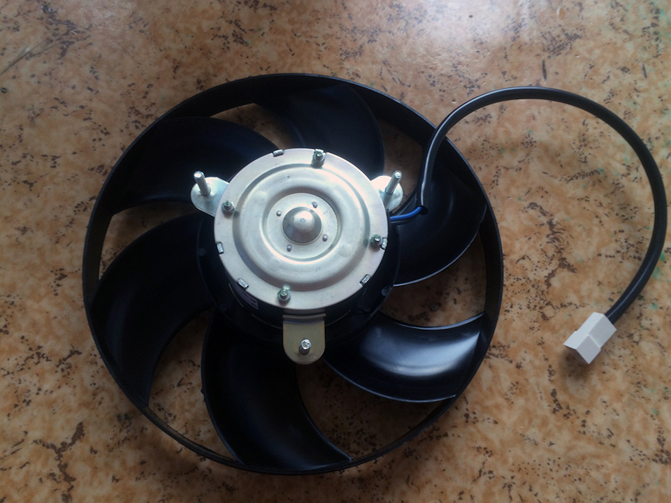 Даешь тишину! Тихий электровентилятор LUZAR на Ваз 2105 — Lada 21054, 1 ...