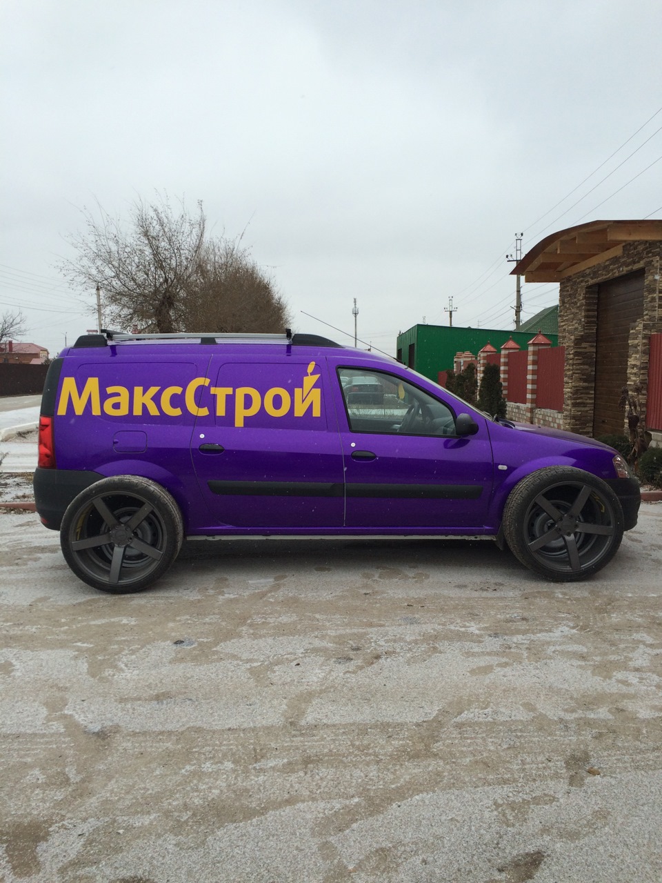Примерили диски — Lada Ларгус, 1,6 л, 2014 года | колёсные диски | DRIVE2