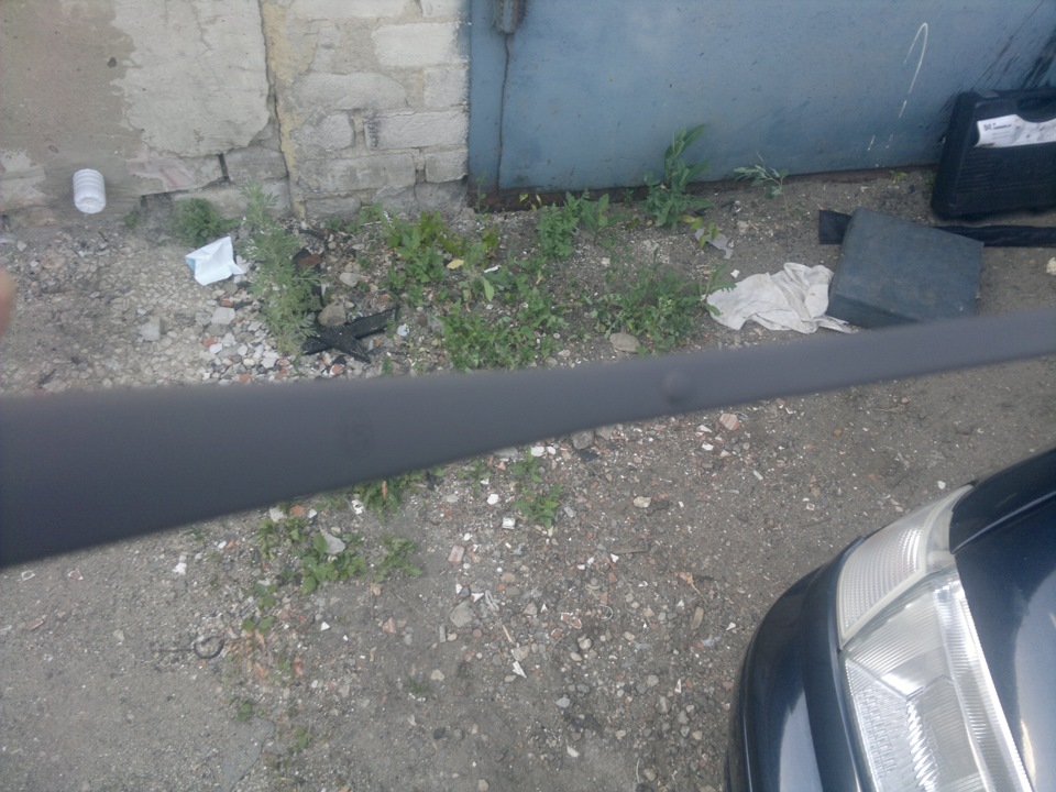 Покраска поводков дворников 2114+ наклейки под капот — Lada 2114, 1,6 л ...