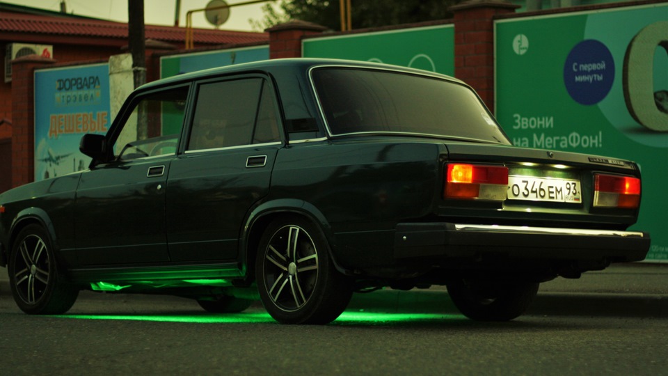 Lada 21074 1.6 бензиновый 2006 | Зеленый фонарь на DRIVE2