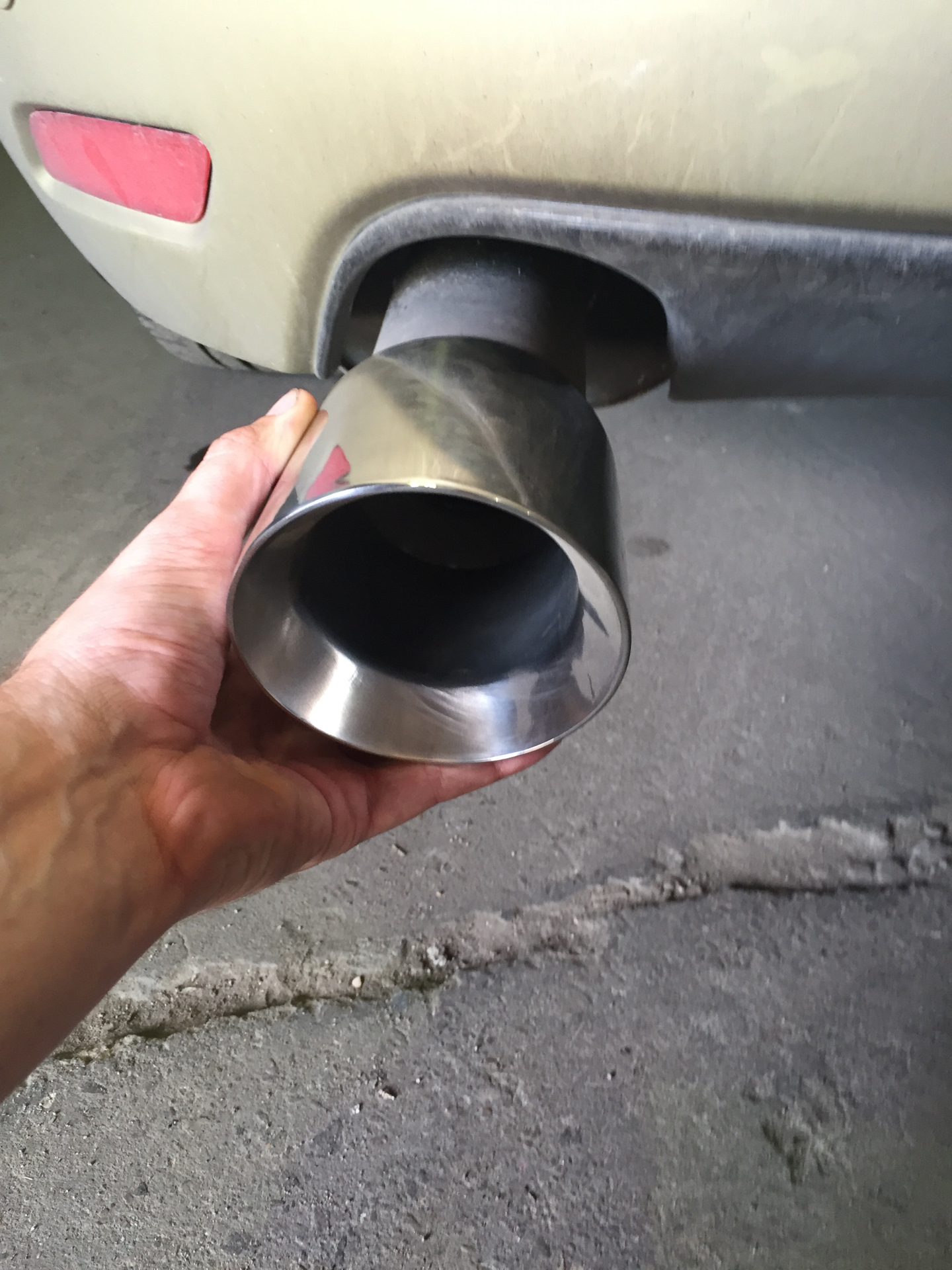 Переделка выхлопа на две стороны. — Ford S-Max (1G), 2,5 л, 2006 года ...