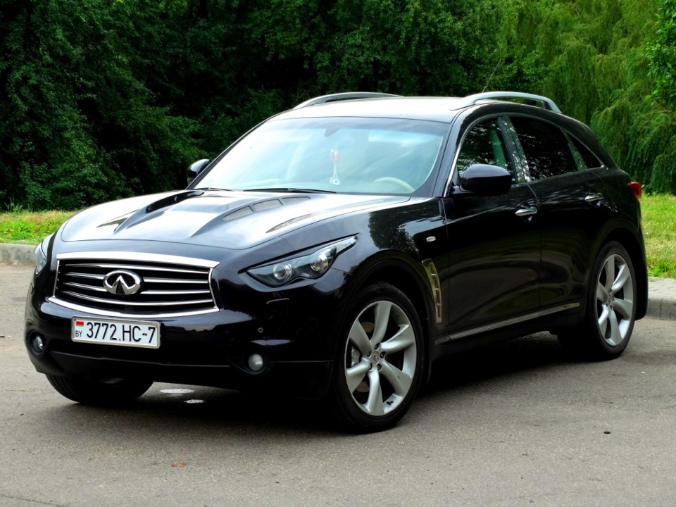 Infiniti fx37 рестайлинг отличия