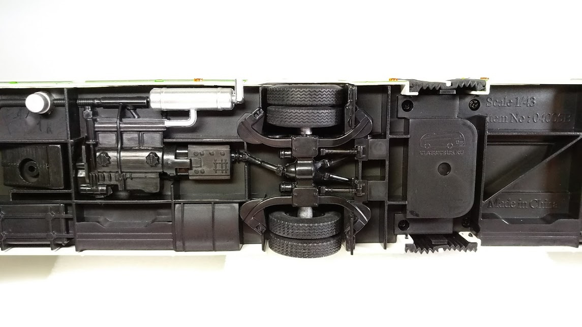ИКАРУС-280.33M (с маршрутом), бело-зеленый - Сообщество "Масштабные Модели" на D