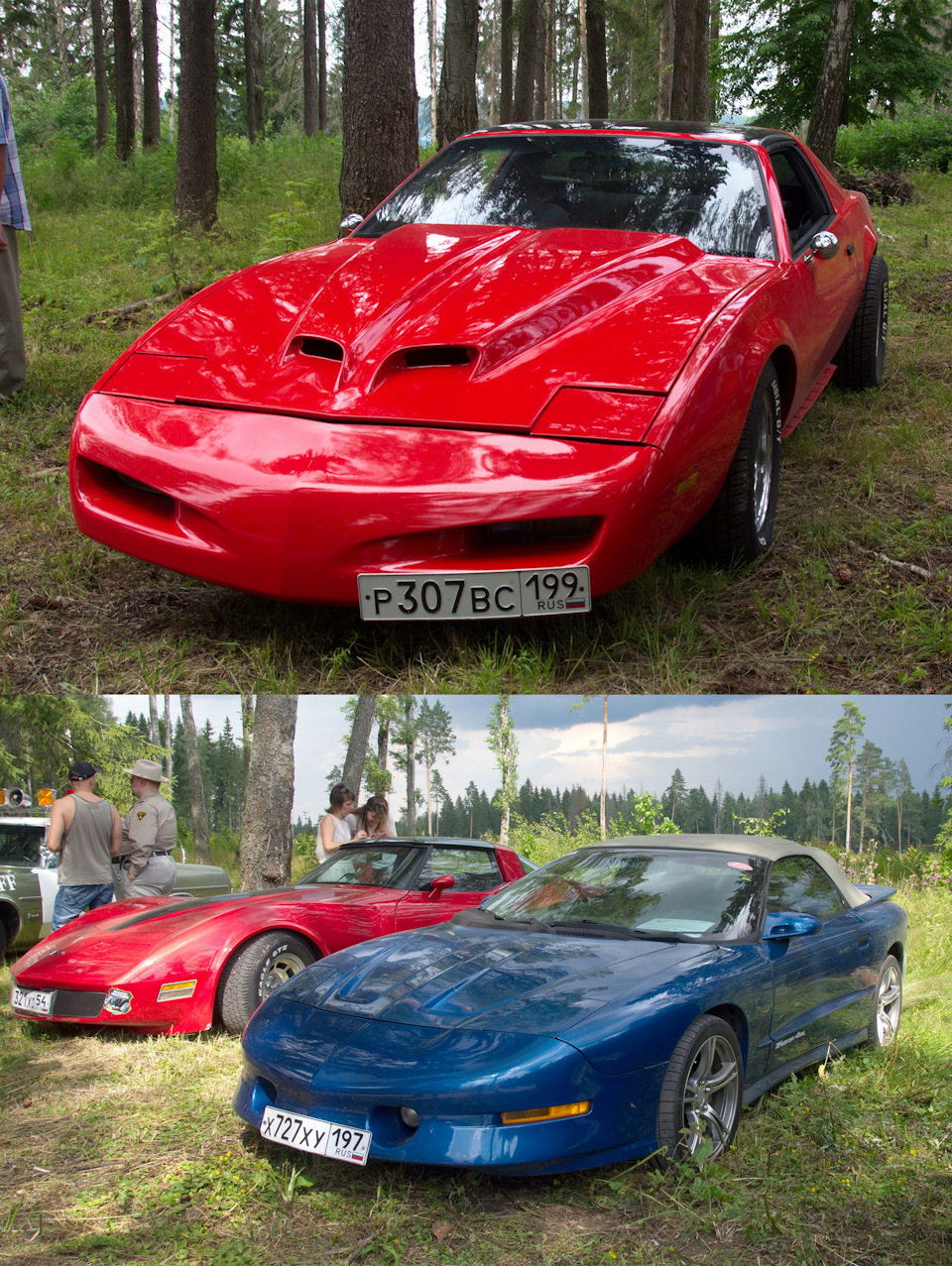 Pontiac Firebird III, Pontiac Firebird IV Convertible — Lincoln Town Car III