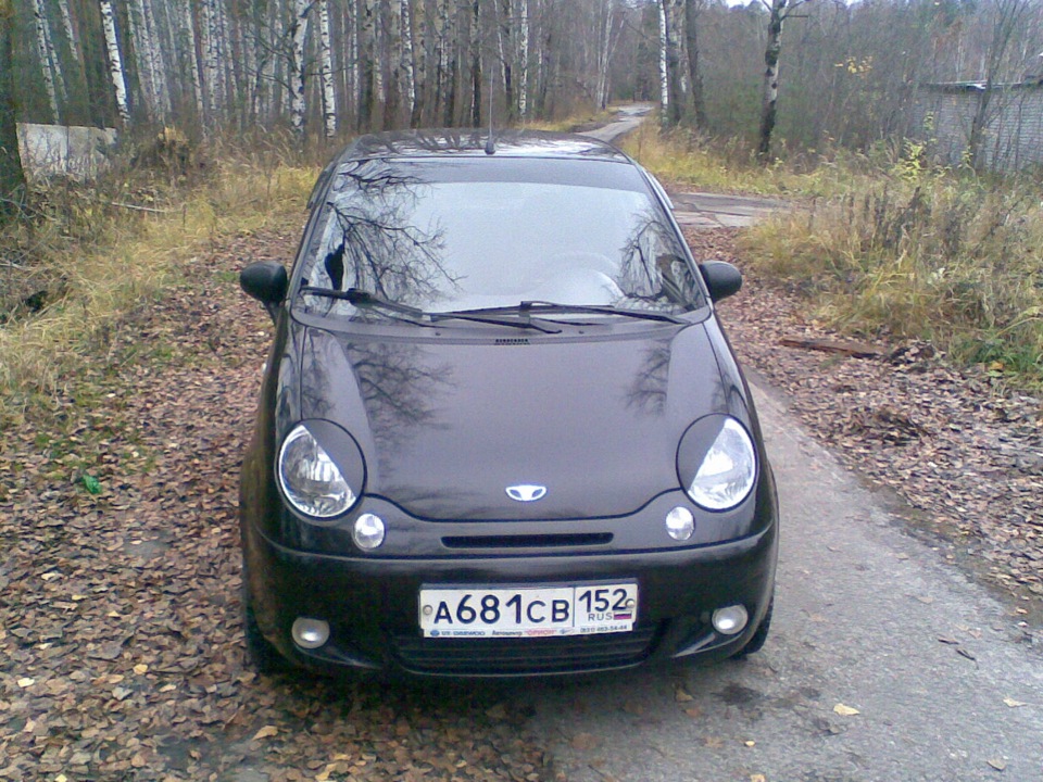 Daewoo Matiz черный тонированный