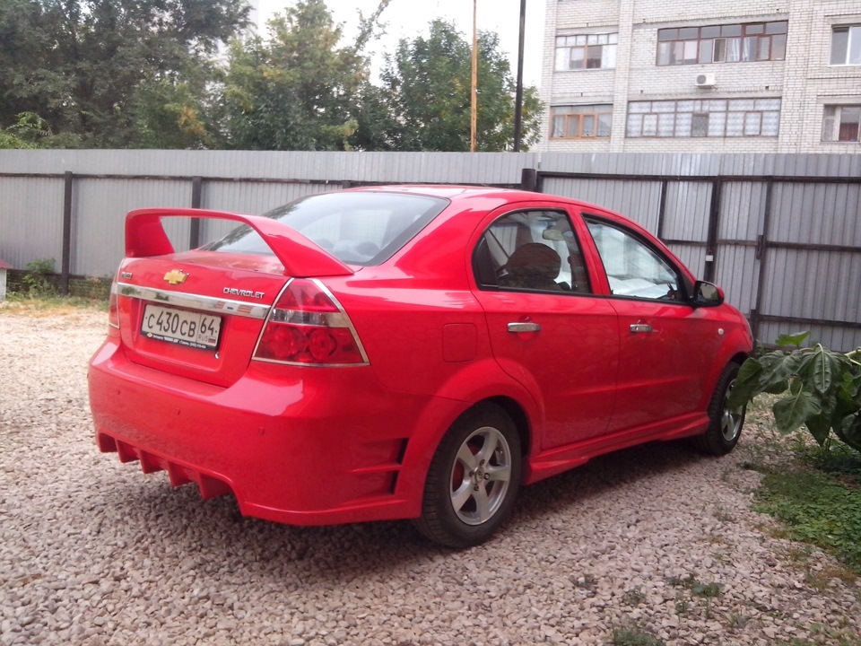 Chevrolet Aveo аэрография